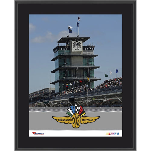 Indianapolis Motor Speedway Pagoda 10.5'' x 13'' Sublimated Plaque