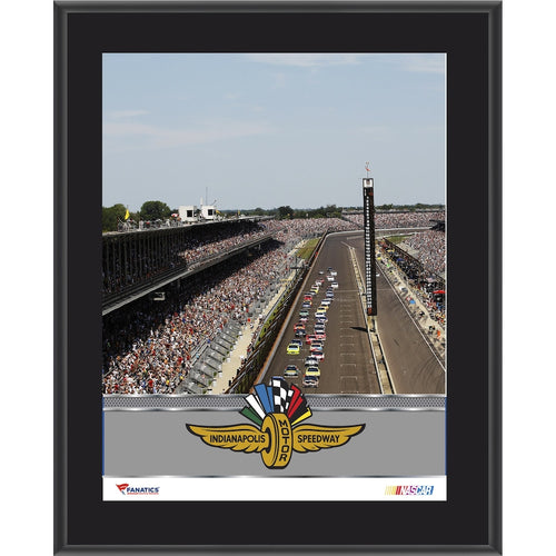 Indianapolis Motor Speedway Track 10.5'' x 13'' Sublimated Plaque