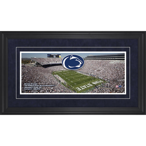 Penn State Nittany Lions Beaver Stadium Gameday Framed Panoramic