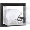 TCU Horned Frogs Black Framed Wall-Mountable Helmet Display Case