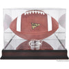 Florida Gators Mahogany Base Logo Football Display Case with Mirror Back