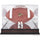 Northwestern Wildcats Mahogany Base Logo Football Display Case with Mirror Back