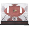 Penn State Nittany Lions Mahogany Base Logo Football Case with Mirror Back
