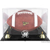 Maryland Terrapins Golden Classic Logo Football Display Case with Mirror Back