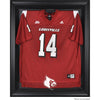 Louisville Cardinals Black Framed Logo Jersey Display Case