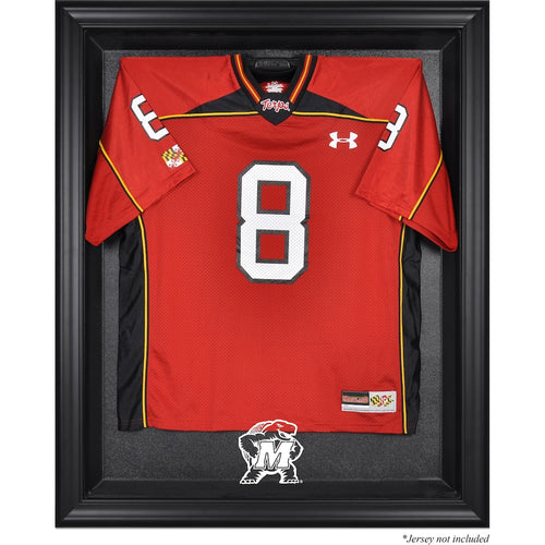 Maryland Terrapins Black Framed Logo Jersey Display Case