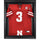 Nebraska Huskers Black Framed Logo Jersey Display Case