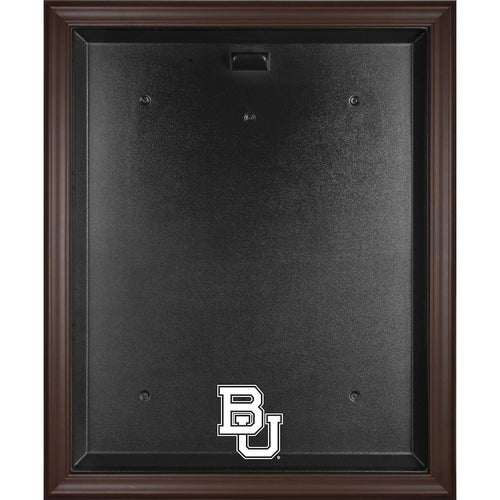 Baylor Bears Brown Framed Logo Jersey Display Case