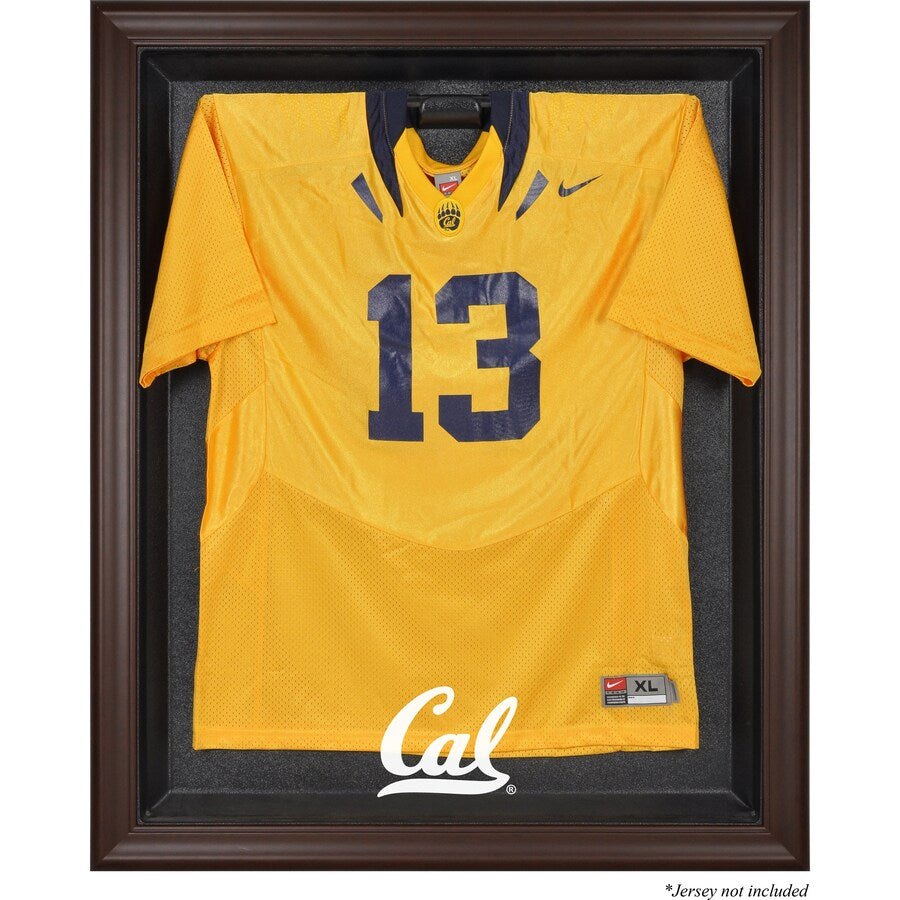 Cal Bears Brown Framed Logo Jersey Display Case