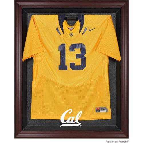 Cal Bears Mahogany Framed Logo Jersey Display Case