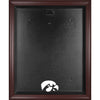 Iowa Hawkeyes Mahogany Framed Logo Jersey Display Case