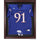 Kansas Jayhawks Mahogany Framed Logo Jersey Display Case
