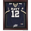 Navy Midshipmen Mahogany Framed Logo Jersey Display Case