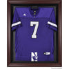 Northwestern Wildcats Mahogany Framed Logo Jersey Display Case