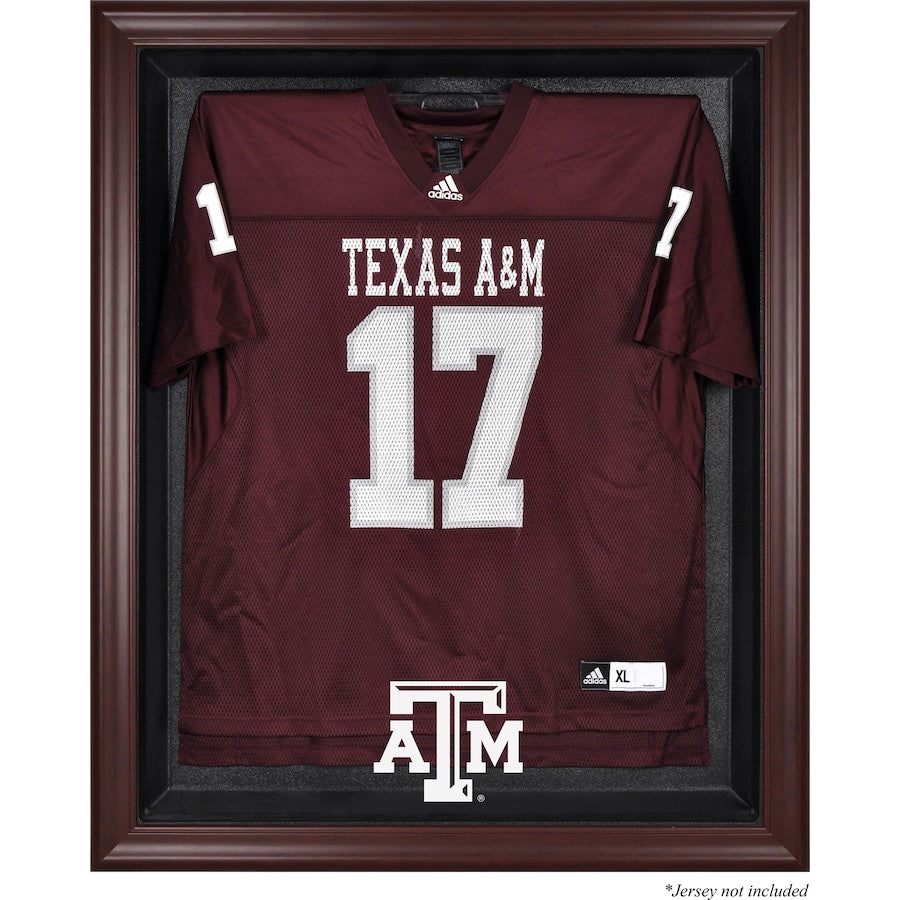 Texas A&M Aggies Mahogany Framed Logo Jersey Display Case