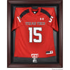 Texas Tech Red Raiders Mahogany Framed Logo Jersey Display Case