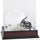 South Carolina Gamecocks Mahogany Logo Mini Helmet Display Case with Mirror Back