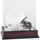 Texas Tech Red Raiders Mahogany Logo Mini Helmet Display Case with Mirror Back
