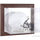 Cal Bears Brown Framed Wall-Mountable Helmet Display Case
