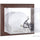 Oklahoma State Cowboys Brown Framed Wall-Mountable Helmet Display Case