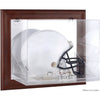 Pittsburgh Panthers Brown Framed Wall-Mountable Helmet Display Case
