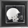 Cal Bears Black Framed Wall-Mountable Mini Helmet Display Case