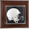 Baylor Bears Brown Framed Logo Wall-Mountable Mini Helmet Display Case