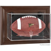 Arizona State Sun Devils Brown Framed Wall-Mountable Football Display Case