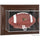 Baylor Bears Brown Framed Logo Wall-Mountable Football Display Case