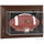 Maryland Terrapins Brown Framed Wall-Mountable Football Display Case