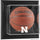Nebraska Huskers Black Framed Wall-Mountable Basketball Display Case
