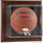 Kansas Jayhawks Brown Framed Wall-Mountable Basketball Display Case