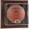 Penn State Nittany Lions Brown Framed Wall-Mountable Basketball Display Case