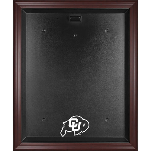 Colorado Buffaloes Mahogany Framed Logo Jersey Display Case