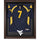 West Virginia Mountaineers Brown Framed Logo Jersey Display Case