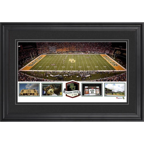 Floyd Casey Stadium Baylor Bears Framed Panoramic Collage-Limited Edition of 500