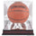 Minnesota Golden Gophers Mahogany Antique Finish Basketball Display Case with Mirror Back