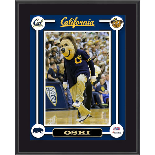 Cal Bears 10.5'' x 13'' Cal Bears Oski Mascot Sublimated Plaque