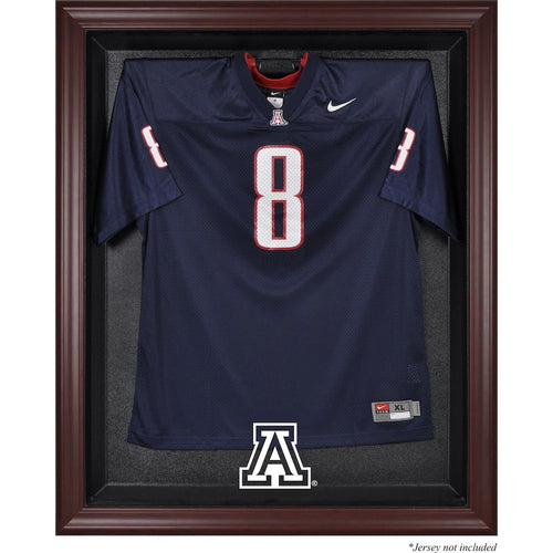 Arizona Wildcats Mahogany Framed Logo Jersey Display Case