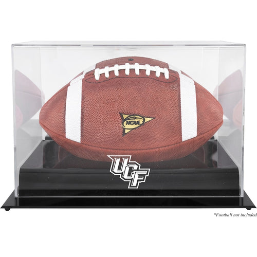 UCF Knights Black Base Team Logo Football Display Case with Mirror Back