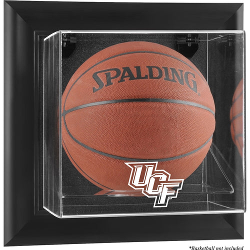 UCF Knights Black Framed Wall-Mountable Basketball Display Case