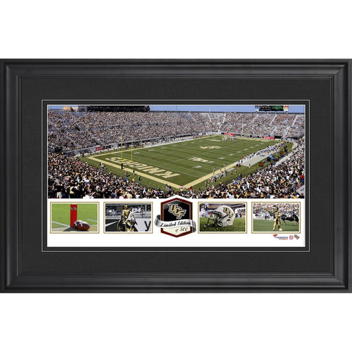UCF Knights Framed Brighthouse Networks Stadium UCF Knight Panoramic Collage-Limited Edition of 500