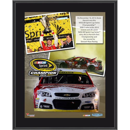 Kevin Harvick 2014 NASCAR Sprint Cup Series Champion 10.5'' x 13'' Sublimated Plaque Collage