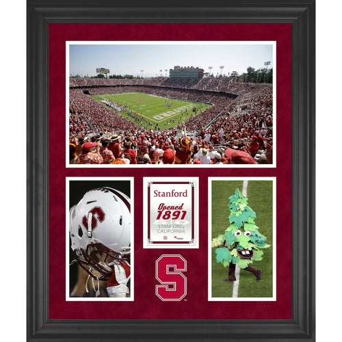 Stanford Cardinals Stanford Stadium Framed 20'' x 24'' 3-Opening Collage