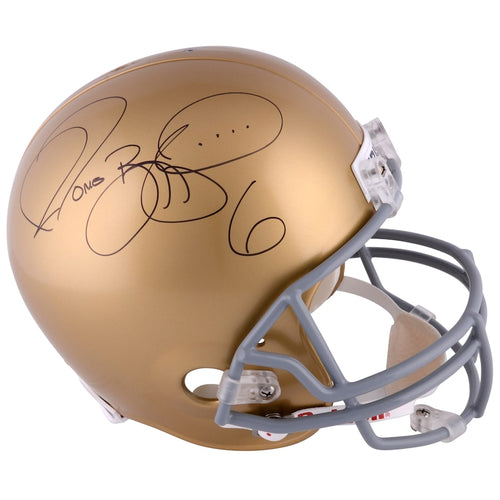 Jerome Bettis Notre Dame Fighting Irish Autographed Authentic Riddell Replica Helmet