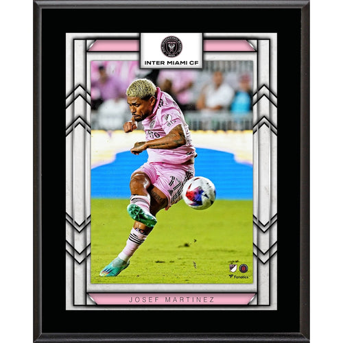 Josef Martinez Inter Miami CF 10.5'' x 13'' Sublimated Player Plaque
