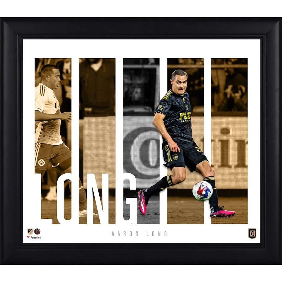 Aaron Long LAFC Framed 15'' x 17'' Player Panel Collage