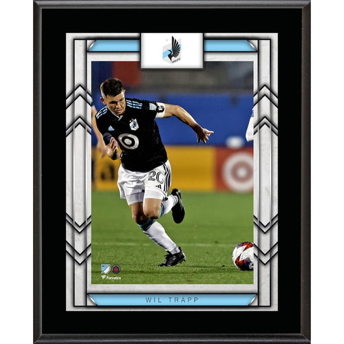 Wil Trapp Minnesota United FC 10.5'' x 13'' Sublimated Player Plaque