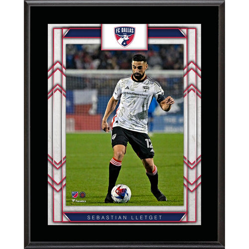 Sebastian Lletget FC Dallas 10.5'' x 13'' Sublimated Player Plaque