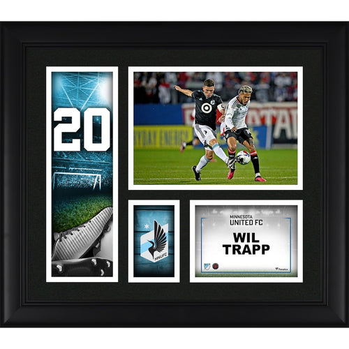 Wil Trapp Minnesota United FC 15'' x 17'' Player Core Collage
